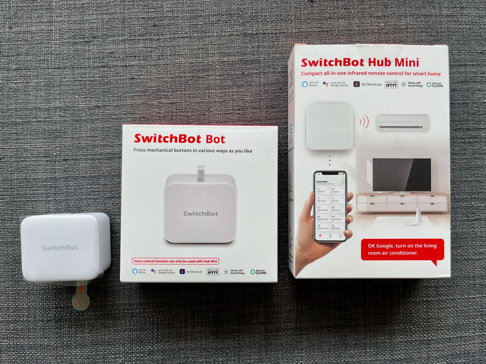 SwitchBot und SwitchBot Hub